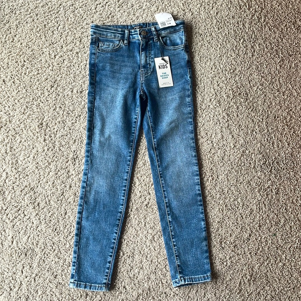 NWT Forever 21 kids skinny jeans girls size 7/8